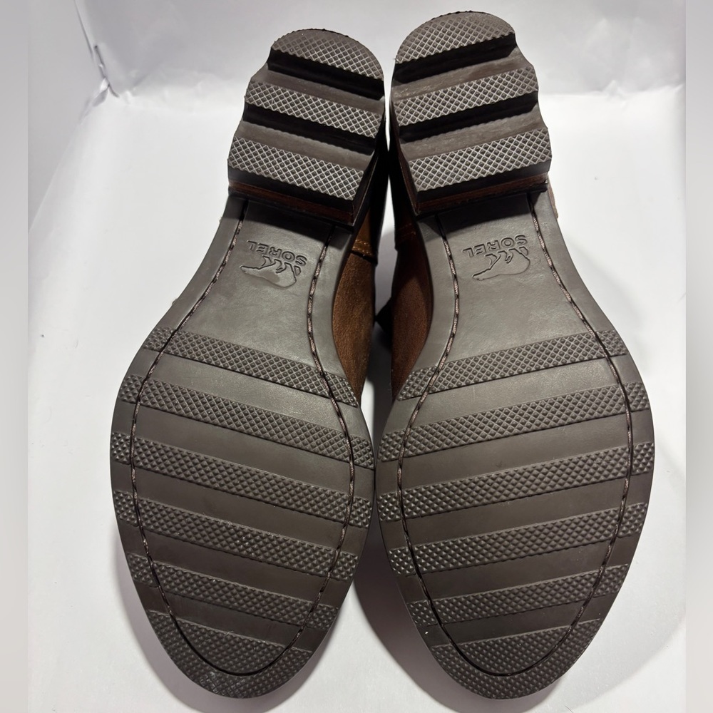 Women’s 8.5 brown Sorel ankle leather boots - Picture 5 of 6